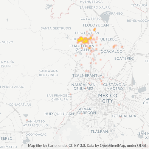 54710 Mapa de Calor de Empresas 54710 Mapa de Calor de Empresas