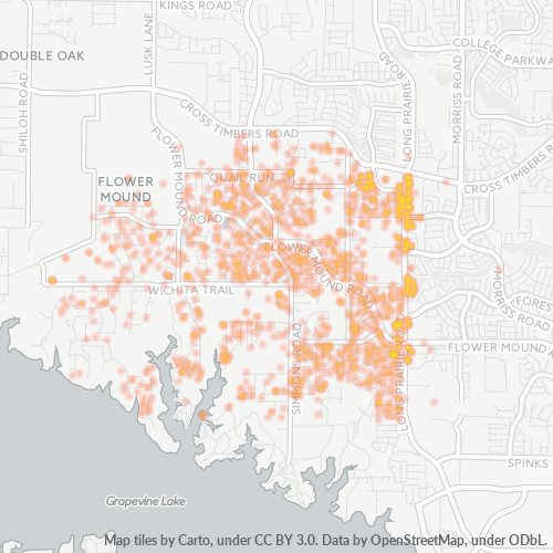75022 Business Heat Map 75022 Business Heat Map