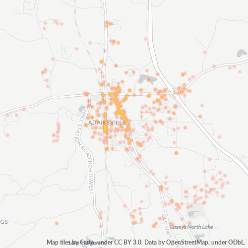 30103 Business Heat Map 30103 Business Heat Map