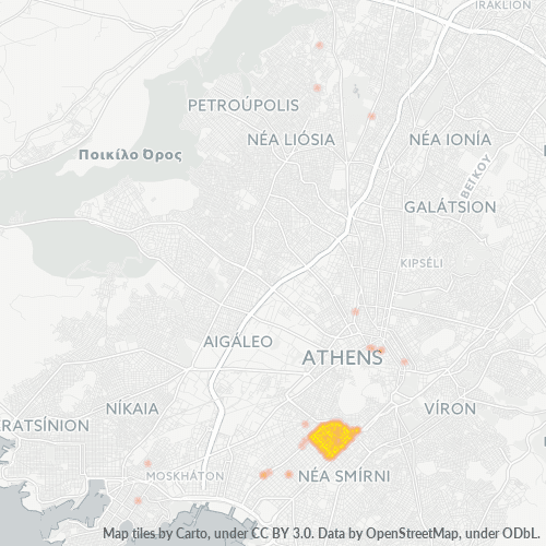Postleitzahl 176 71 Karte Demografiken Und Mehr Fur Kallithea
