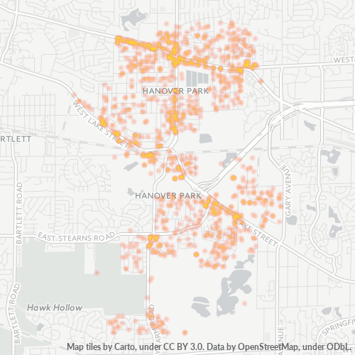 Zip Code 60133 Hanover Park, IL Cybo
