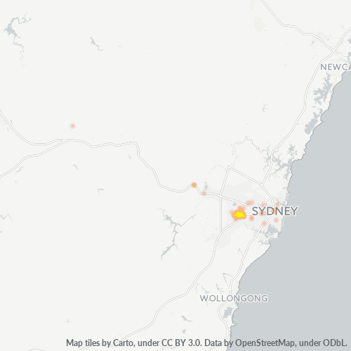 2166 Business Heat Map 2166 Business Heat Map