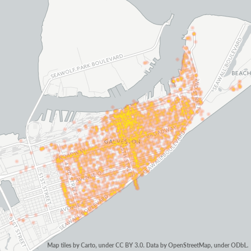 77550 Business Heat Map 77550 Business Heat Map