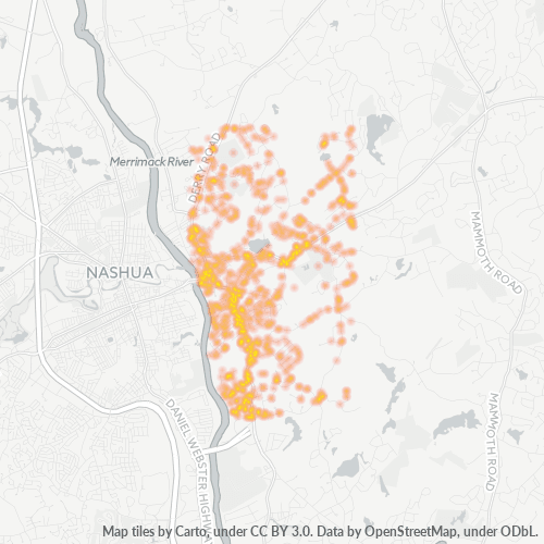 03051 Business Heat Map 03051 Business Heat Map