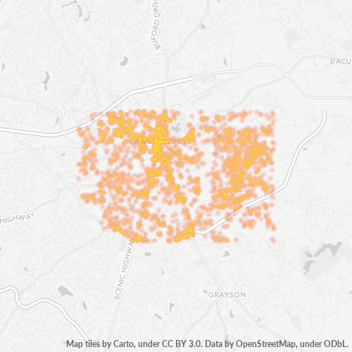 30045 Business Heat Map 30045 Business Heat Map
