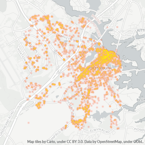 03801 Business Heat Map 03801 Business Heat Map
