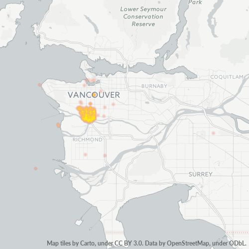 V6P Business Heat Map V6P Business Heat Map
