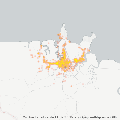 93050 Business Heat Map