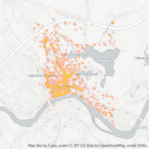 01830 Business Heat Map 01830 Business Heat Map