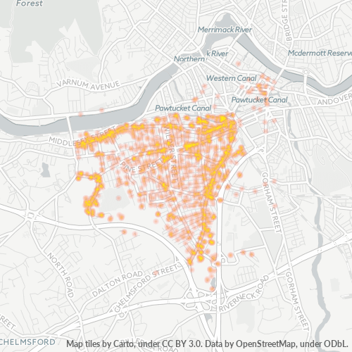 01851 Business Heat Map 01851 Business Heat Map