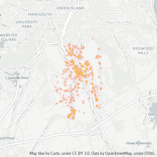 01607 Business Heat Map 01607 Business Heat Map