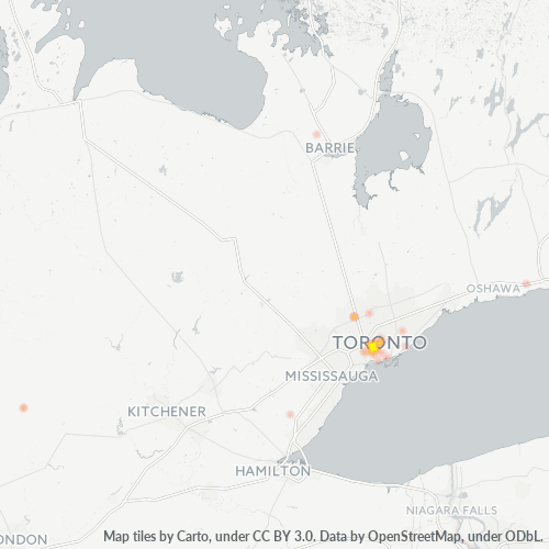 Postal code toronto ontario