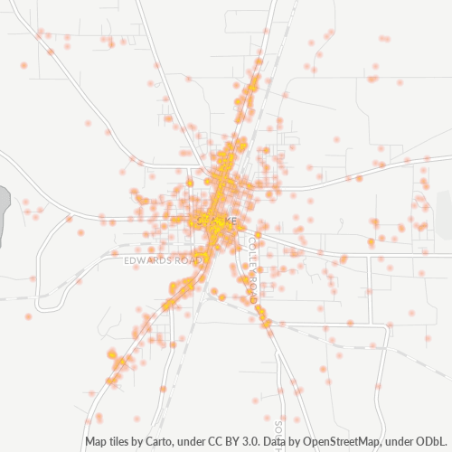 32091 Business Heat Map 32091 Business Heat Map