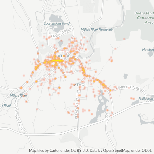 01331 Business Heat Map 01331 Business Heat Map