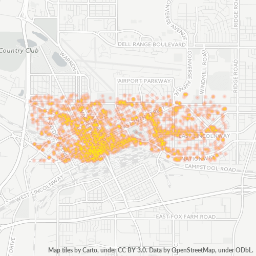 82001 Business Heat Map 82001 Business Heat Map