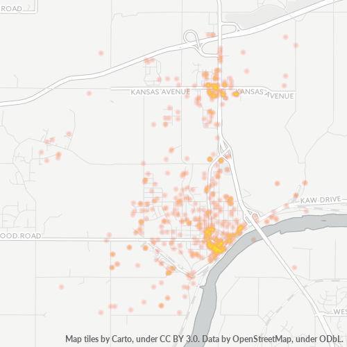 66012 Business Heat Map 66012 Business Heat Map
