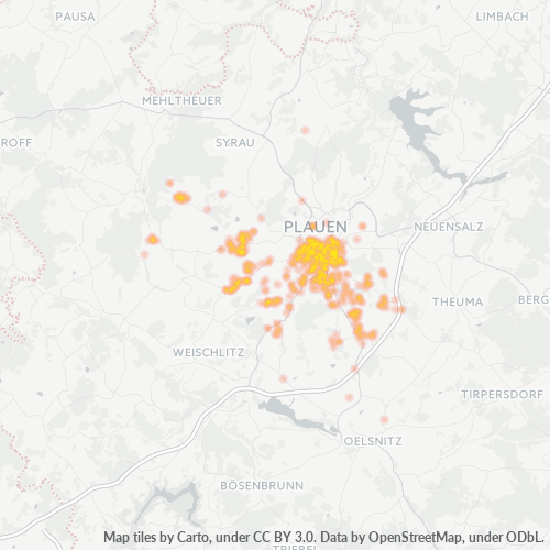 08527 Mapa hustoty obchodů 08527 Mapa hustoty obchodů