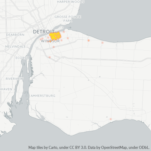 Windsor Ontario Postal Code Map Postal Code N8Y - Windsor, Ontario - Cybo