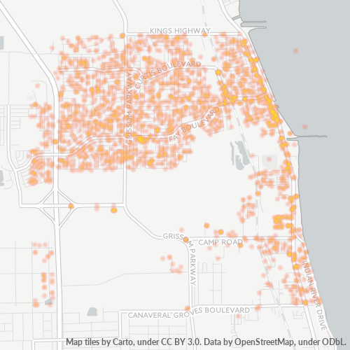 32927 Business Heat Map 32927 Business Heat Map