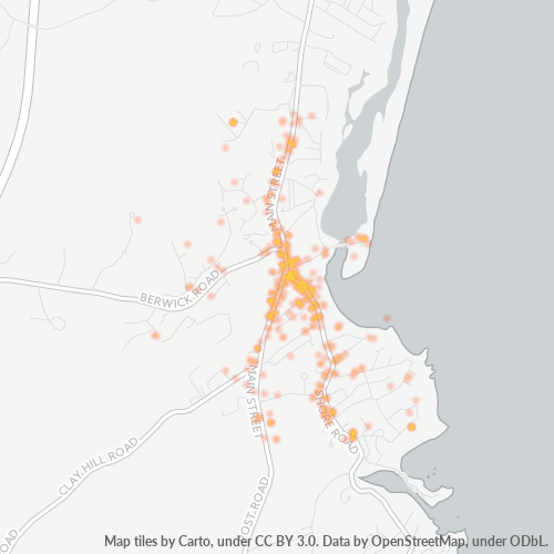 03907 Business Heat Map 03907 Business Heat Map