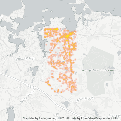 02043 Business Heat Map 02043 Business Heat Map