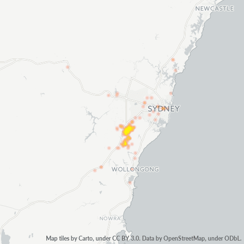 2560 Business Heat Map 2560 Business Heat Map