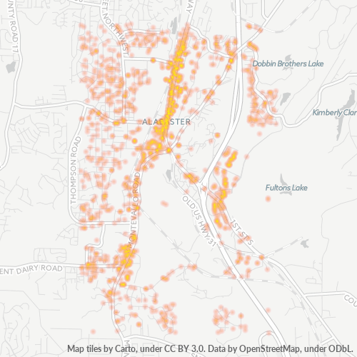 35007 Business Heat Map 35007 Business Heat Map