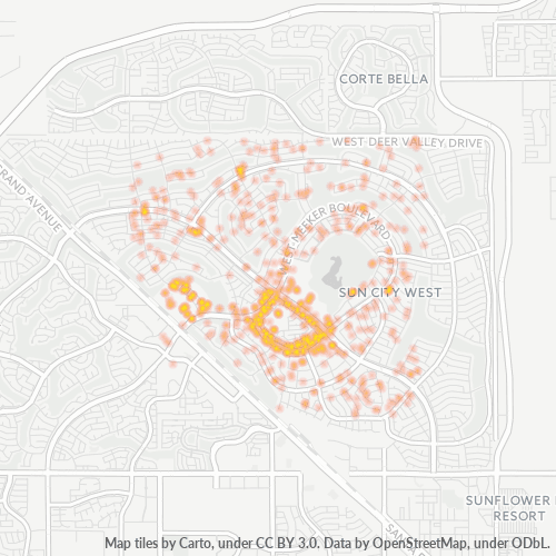 Sun City West Zip Code Map Zip Code 85375 - Sun City West, Arizona - Cybo
