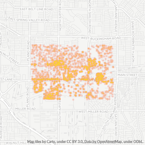 75042 Business Heat Map 75042 Business Heat Map