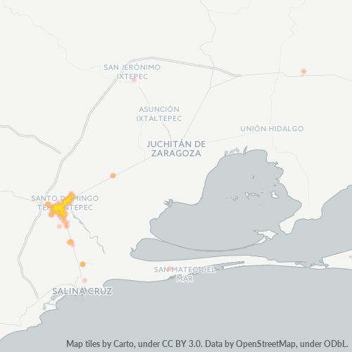 Código Postal 70760 Santo Domingo Tehuantepec,