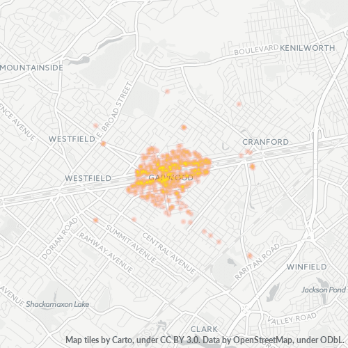 07027 Business Heat Map 07027 Business Heat Map