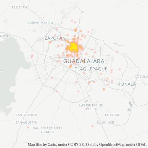Código Postal 44260 Guadalajara (México) Cybo