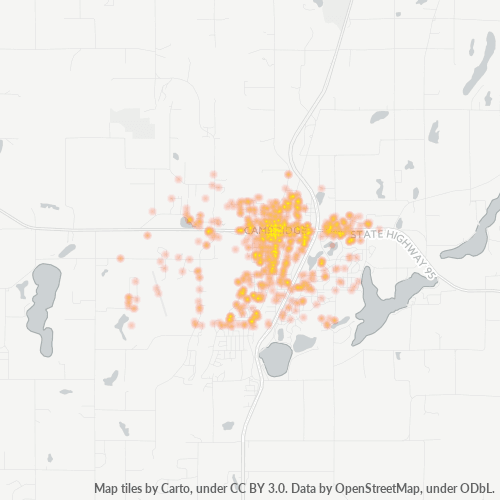 55008 Business Heat Map 55008 Business Heat Map