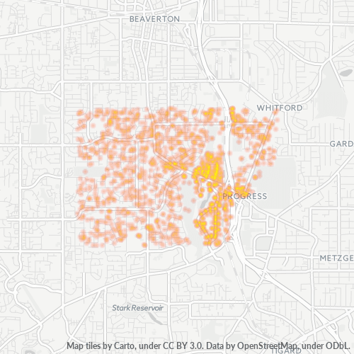 97008 Business Heat Map 97008 Business Heat Map