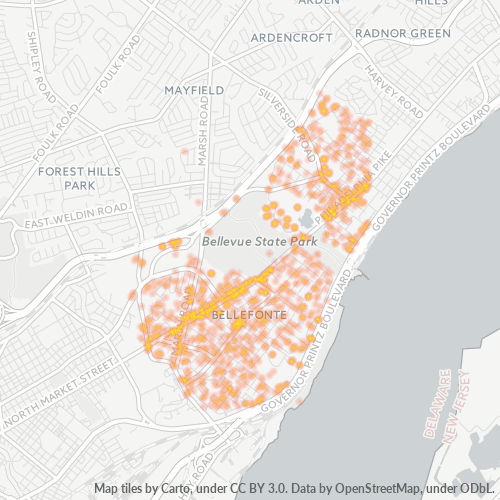 19809 Business Heat Map 19809 Business Heat Map