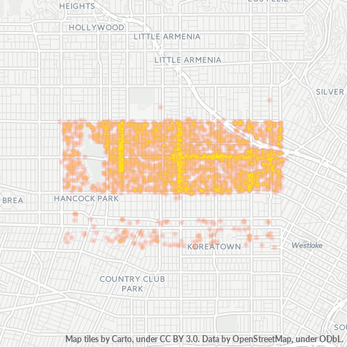 90004 Business Heat Map 90004 Business Heat Map
