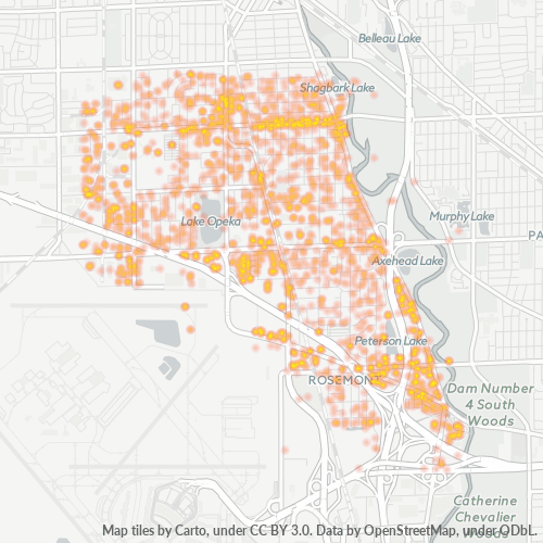 60018 Business Heat Map 60018 Business Heat Map