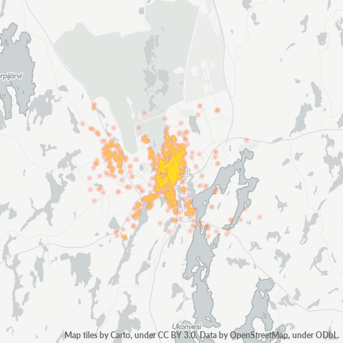 50100 Yrityslämpökartta 50100 Yrityslämpökartta