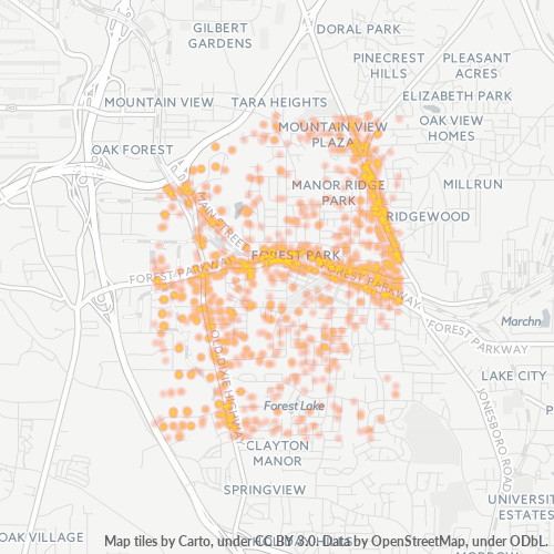 30297 Business Heat Map 30297 Business Heat Map