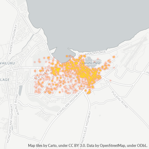 96732 Business Heat Map 96732 Business Heat Map