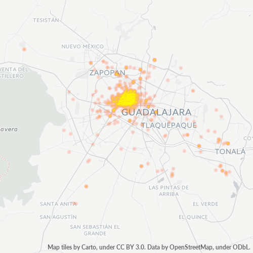 Código Postal 44600 Guadalajara (México) Cybo