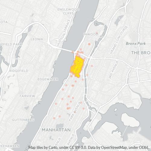 10032 Business Heat Map