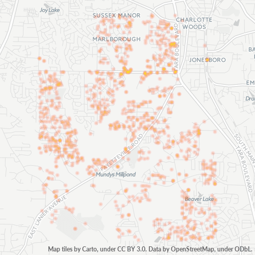 30238 Business Heat Map 30238 Business Heat Map