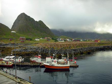 Slika mesta Værøy Slika mesta Værøy