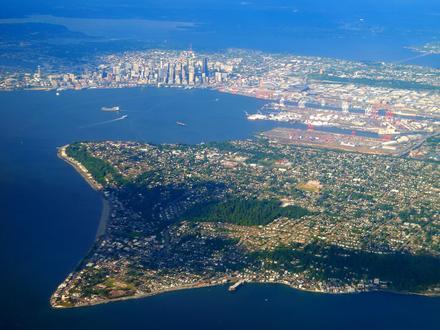 Image of Alki Point, Seattle Image of Alki Point, Seattle
