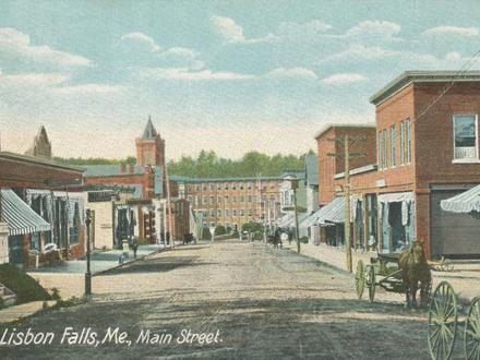 Image of Lisbon Falls, Maine Image of Lisbon Falls, Maine
