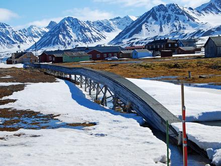 Bild på Ny-Ålesund Bild på Ny-Ålesund